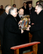 PREZYDENT LECH KACZYŃSKI w WEJHEROWIE - 10.ii.2009; źródło: sanktuarium.wejherowo.pl