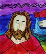 DROGA KRZYŻOWA, KALINOWSKI, Andrzej, 2000, kościół św. Faustyny, Łódź; źródło www.faustyna.lodz.pl