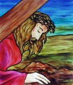 DROGA KRZYŻOWA, KALINOWSKI, Andrzej, 2000, kościół św. Faustyny, Łódź; źródło www.faustyna.lodz.pl