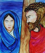 DROGA KRZYŻOWA, KALINOWSKI, Andrzej, 2000, kościół św. Faustyny, Łódź; źródło www.faustyna.lodz.pl