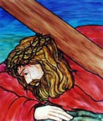 DROGA KRZYŻOWA, KALINOWSKI, Andrzej, 2000, kościół św. Faustyny, Łódź; źródło www.faustyna.lodz.pl