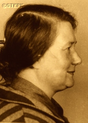 AUTSCH Mary Cecilia (Sr Angela Mary of the Holiest Heart of Jesus) - Camp photo, c. 26.03.1942, KL Auschwitz concentration camp, source: www.schiebener.net, own collection; CLICK TO ZOOM AND DISPLAY INFO