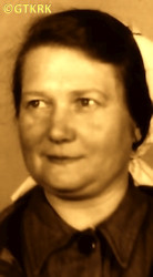 AUTSCH Mary Cecilia (Sr Angela Mary of the Holiest Heart of Jesus) - Camp photo, c. 26.03.1942, KL Auschwitz concentration camp, source: www.ekai.pl, own collection; CLICK TO ZOOM AND DISPLAY INFO