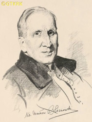 BLIZIŃSKI Vaclav - 1919, drawing, author Stanislaus Lentz, source: cyfrowe.mnw.art.pl, own collection; CLICK TO ZOOM AND DISPLAY INFO