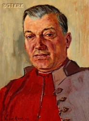 BRYDACKI Louis Cyprian - 1929, Wojciech Kossak, oil on cardboard, 47,5 x 35 cm, source: www.artinfo.pl, own collection; CLICK TO ZOOM AND DISPLAY INFO