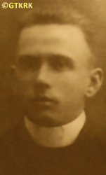 BRZĄKAŁA Victor; source: Fr Anastasius Nadolny, prof., „Biographical dictionary of priests ordained in the years 1921—1945 working in the Chełmno diocese”, Bernardinum publishing house 2021, own collection; CLICK TO ZOOM AND DISPLAY INFO