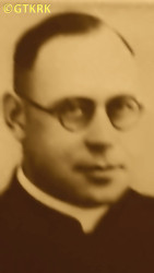 DĄBROWSKI Boleslav John; source: Fr Anastasius Nadolny, prof., „Biographical dictionary of priests ordained in the years 1921—1945 working in the Chełmno diocese”, Bernardinum publishing house 2021, own collection; CLICK TO ZOOM AND DISPLAY INFO
