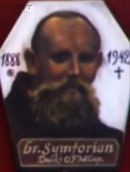 DUCKI Felix (Bro. Symphorian) - Contemporary painting, source: www.youtube.com, own collection; CLICK TO ZOOM AND DISPLAY INFO