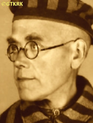 FLORCZAK Józef - 1942, KL Auschwitz, zdjęcie obozowe; źródło: Archiwum Państwowego Muzeum Auschwitz-Birkenau w Oświęcimiu (www.auschwitz.org), zasoby własne; KLIKNIJ by POWIĘKSZYĆ i WYŚWIETLIĆ INFO