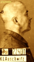 GACZEK Boleslav John (Fr William) - c. 04.11.1941, KL Auschwitz, concentration camp's photo; source: Archives of Auschwitz-Birkenau State Museum in Oświęcim (www.augustianie.pl), own collection; CLICK TO ZOOM AND DISPLAY INFO