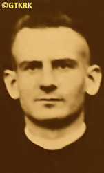 GDANIEC Roman; source: Fr Anastasius Nadolny, prof., „Biographical dictionary of priests ordained in the years 1921—1945 working in the Chełmno diocese”, Bernardinum publishing house 2021, own collection; CLICK TO ZOOM AND DISPLAY INFO