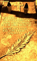 WIECHNO Stanislav Nicholas - Tombstone, parish cemetery, Bąków Górny, source: panaszonik.blogspot.com, own collection; CLICK TO ZOOM AND DISPLAY INFO