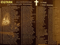 AKREJĆ Mieczyslav - Commemorative plaque, Assumption of the Blessed Virgin Mary archcathedral basilica, Białystok; source: family resources, thanks to KB (www.ciekawepodlasie.pl), own collection; CLICK TO ZOOM AND DISPLAY INFO