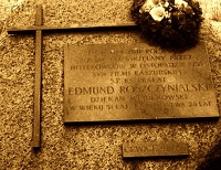 ROSZCZYNIALSKI Edmund - Monument, murder site, Cewice, source: opencaching.pl, own collection; CLICK TO ZOOM AND DISPLAY INFO