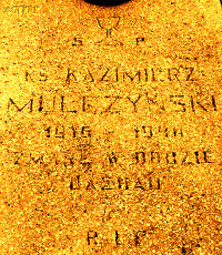 MULCZYŃSKI Kazimierz - Tablica nagrobna, cmentarz parafialny, Gostyń, źródło: www.wtg-gniazdo.org, zasoby własne; KLIKNIJ by POWIĘKSZYĆ i WYŚWIETLIĆ INFO