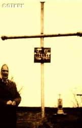 SZCZEPANKIEWICZ Stanisław - Krzyż nagrobny, cmentarz, Ihrowica (2004), źródło: ioh.pl, zasoby własne; KLIKNIJ by POWIĘKSZYĆ i WYŚWIETLIĆ INFO