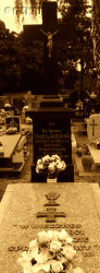 NIEDŹWIEDZIŃSKI Ignatius - Tomb, parish cemetery, Jarocin, source: www.wtg-gniazdo.org, own collection; CLICK TO ZOOM AND DISPLAY INFO