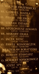 FECZKO Stefan (o. Paweł) - Tablica nagrobna, cmentarz komunalny, Jarosław, źródło: www.panoramio.com, zasoby własne; KLIKNIJ by POWIĘKSZYĆ i WYŚWIETLIĆ INFO