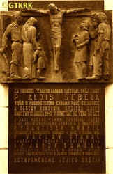 ŠEBELA Louis - Commemorative plaque, Kroměříž, source: commons.wikimedia.org, own collection; CLICK TO ZOOM AND DISPLAY INFO