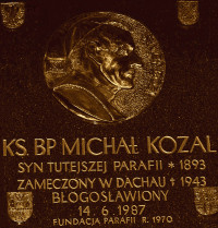 KOZAL Michał - Tablica pamiątkowa, kościół farny, Krotoszyn, źródło: www.eszkola-wielkopolska.pl, zasoby własne; KLIKNIJ by POWIĘKSZYĆ i WYŚWIETLIĆ INFO