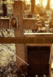 MAĆKÓW Olga (s. Tarsycja) - Nagrobek-cenotaf, cmentarz parafialny, Krystynopol-Czerwonogród, źródło: commons.wikimedia.org, zasoby własne; KLIKNIJ by POWIĘKSZYĆ i WYŚWIETLIĆ INFO