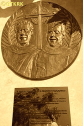 STRZAŁKOWSKI Zbigniew Adam - Commemorative plaque, „Polonia” Park, Lima, Peru, source: www.ofmconv.net, own collection; CLICK TO ZOOM AND DISPLAY INFO