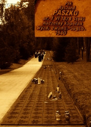 PASZKO Ryszard - Tabliczka pamiątkowa, Polski Cmentarz Wojenny, Miednoje, źródło: www.moremaiorum.pl, zasoby własne; KLIKNIJ by POWIĘKSZYĆ i WYŚWIETLIĆ INFO