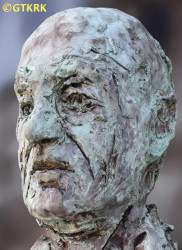 BÖHM Francis - Commemorative bust, St Gereon church, Monheim am Rhein, source: www.monheim.de, own collection; CLICK TO ZOOM AND DISPLAY INFO