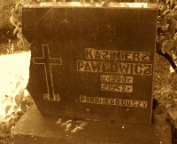 PAWŁOWICZ Kazimierz - Nagrobek, kościół pw. św. Andrzeja Apostoła, Narocz (Kobylnik), źródło: www.radzima.org, zasoby własne; KLIKNIJ by POWIĘKSZYĆ i WYŚWIETLIĆ INFO