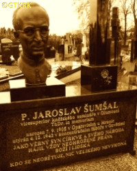 ŠUMŠAL Yaroslav - Cenotaph, Opatovice, source: olomouc.rozhlas.cz, own collection; CLICK TO ZOOM AND DISPLAY INFO