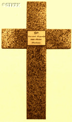 WARCZAK Augustus - Grave cross, grave no 1, Piaśnica, source: biblioteka.wejherowo.pl, own collection; CLICK TO ZOOM AND DISPLAY INFO