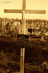 KLEBANOWSKI John - Tomb, parish cemetery, Porozów (Belarus), source: www.flickr.com, own collection; CLICK TO ZOOM AND DISPLAY INFO