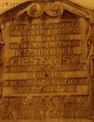 CIESZYŃSKI Nikodem - Tablica pamiątkowa, kościół pw. Najświętszej Krwi Pana Jezusa, Poznań, źródło: commons.wikimedia.org, zasoby własne; KLIKNIJ by POWIĘKSZYĆ i WYŚWIETLIĆ INFO