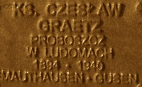 GRAETZ Czesław Jan Michał - Pamiątkowa tabliczka, pomnik Państwa Podziemnego, Poznań, źródło: zasoby własne; KLIKNIJ by POWIĘKSZYĆ i WYŚWIETLIĆ INFO