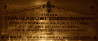 SOBOCIŃSKI Stanisław - Tablica pamiątkowa, kościół parafialny, Samoklęski Duże, źródło: www.muzeum.szubin.net, zasoby własne; KLIKNIJ by POWIĘKSZYĆ i WYŚWIETLIĆ INFO