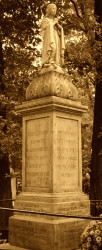 BRYDACKI Louis Cyprian - Grave-cenotaph, cathedral cemetery, Sandomierz, source: nieobecni.com.pl, own collection; CLICK TO ZOOM AND DISPLAY INFO