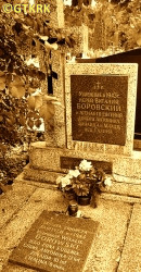 BOROWSKI Vitalis - Tomb, Orthodox cemetery, Sokółka, source: sokolka.pl, own collection; CLICK TO ZOOM AND DISPLAY INFO