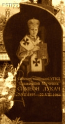 ŁUKACZ Simon - Tombstone, cemetery, Starunia, source: svoboda-vo.at.ua, own collection; CLICK TO ZOOM AND DISPLAY INFO