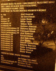 KACPRZAK Joseph - Commemorative plaque, momument, military cemetery, Tomaszów Mazowiecki, source: panaszonik.blogspot.com, own collection; CLICK TO ZOOM AND DISPLAY INFO