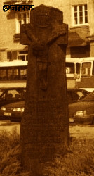 LAURINAVIČIUS Bronislav - Commemorative cross, accident/murder site, Vilnius (2002), source: www.lkbkronika.lt, own collection; CLICK TO ZOOM AND DISPLAY INFO