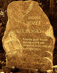 KUCZYŃSKI Joseph - Tomb, cemetery, Wsielub, source: www.flickr.com, own collection; CLICK TO ZOOM AND DISPLAY INFO