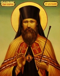 HUTKO Bazyli (bp Ambroży) - Wspólczesna ikona, źródło: drevo-info.ru, zasoby własne; KLIKNIJ by POWIĘKSZYĆ i WYŚWIETLIĆ INFO