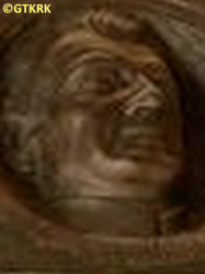 KACZYŃSKI Dominik - Popiersie, tablica pamiątkowa, kościół pw. Matki Boskiej Zwycięskiej, Łódź, 1949, źródło: www.miejscapamiecinarodowej.pl, zasoby własne; KLIKNIJ by POWIĘKSZYĆ i WYŚWIETLIĆ INFO