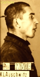 KALCZUK Eugene - c. 20.11.1941, KL Auschwitz, concentration camp's photo; source: Archives of Auschwitz-Birkenau State Museum in Oświęcim (auschwitz.org), own collection; CLICK TO ZOOM AND DISPLAY INFO