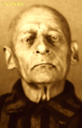 KOPLIŃSKI Anthony Adalbert (Fr Anicet) - c. 04.09.1942, KL Auschwitz, concentration camp's photo; source: Archives of Auschwitz-Birkenau State Museum in Oświęcim (gosc.pl), own collection; CLICK TO ZOOM AND DISPLAY INFO