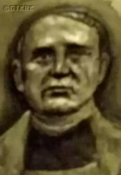 PATRYCY Ceslav Alexander - Contemporary image, commemorative plaque, St Michael the Archangel church, Chobielice, source: archidiecezja.lodz.pl, own collection; CLICK TO ZOOM AND DISPLAY INFO