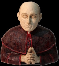 PIASZCZYŃSKI Michael - 09.2014, ceramic, artist: Robert Sokołowski, source: www.rs.art.pl, own collection; CLICK TO ZOOM AND DISPLAY INFO