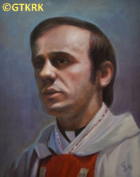 POPIEŁUSZKO Jerzy Aleksander - Wyobrażenie współczesne, źródło: archiwum.allegro.pl, zasoby własne; KLIKNIJ by POWIĘKSZYĆ i WYŚWIETLIĆ INFO