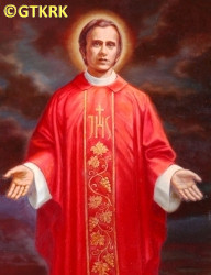 POPIEŁUSZKO Jerzy Aleksander - Wyobrażenie współczesne, kościół parafialny pw. Matki Bożej Częstochowskiej, Józefów, źródło: warszawa.gosc.pl, zasoby własne; KLIKNIJ by POWIĘKSZYĆ i WYŚWIETLIĆ INFO