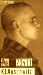 STAŃCZAK Vladislav (Bro. Beatus) - c. 04.09.1941, KL Auschwitz, concentration camp's photo; source: Archives of Auschwitz-Birkenau State Museum in Oświęcim (www.auschwitz.org), own collection; CLICK TO ZOOM AND DISPLAY INFO